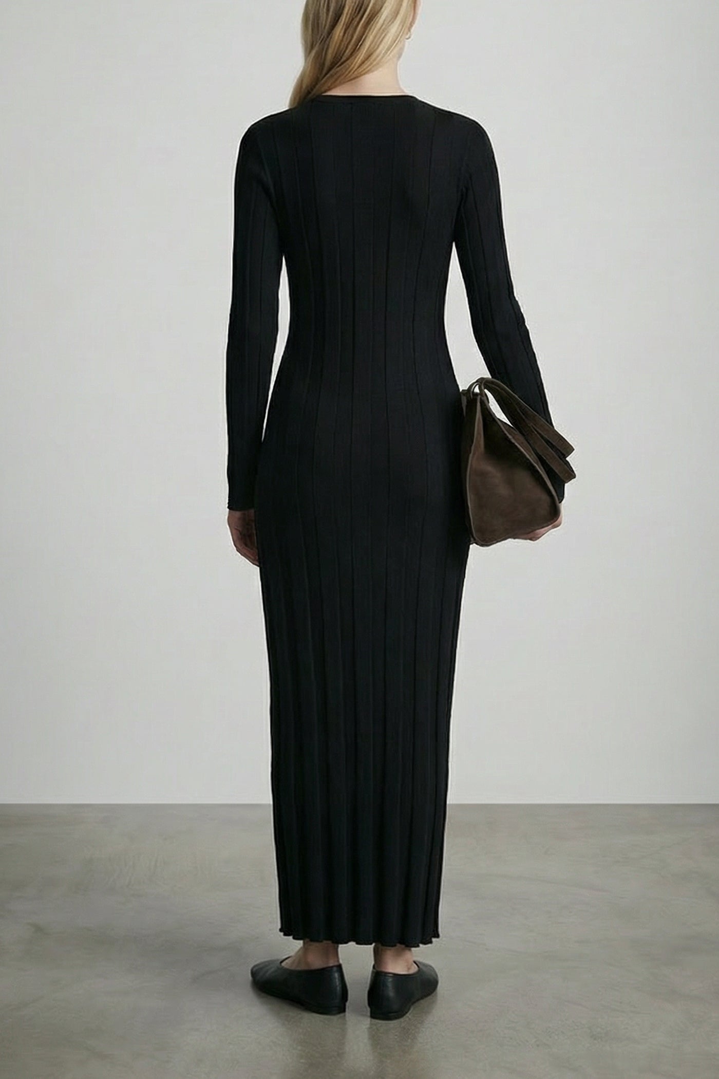 Long Sleeve Knit Dress
