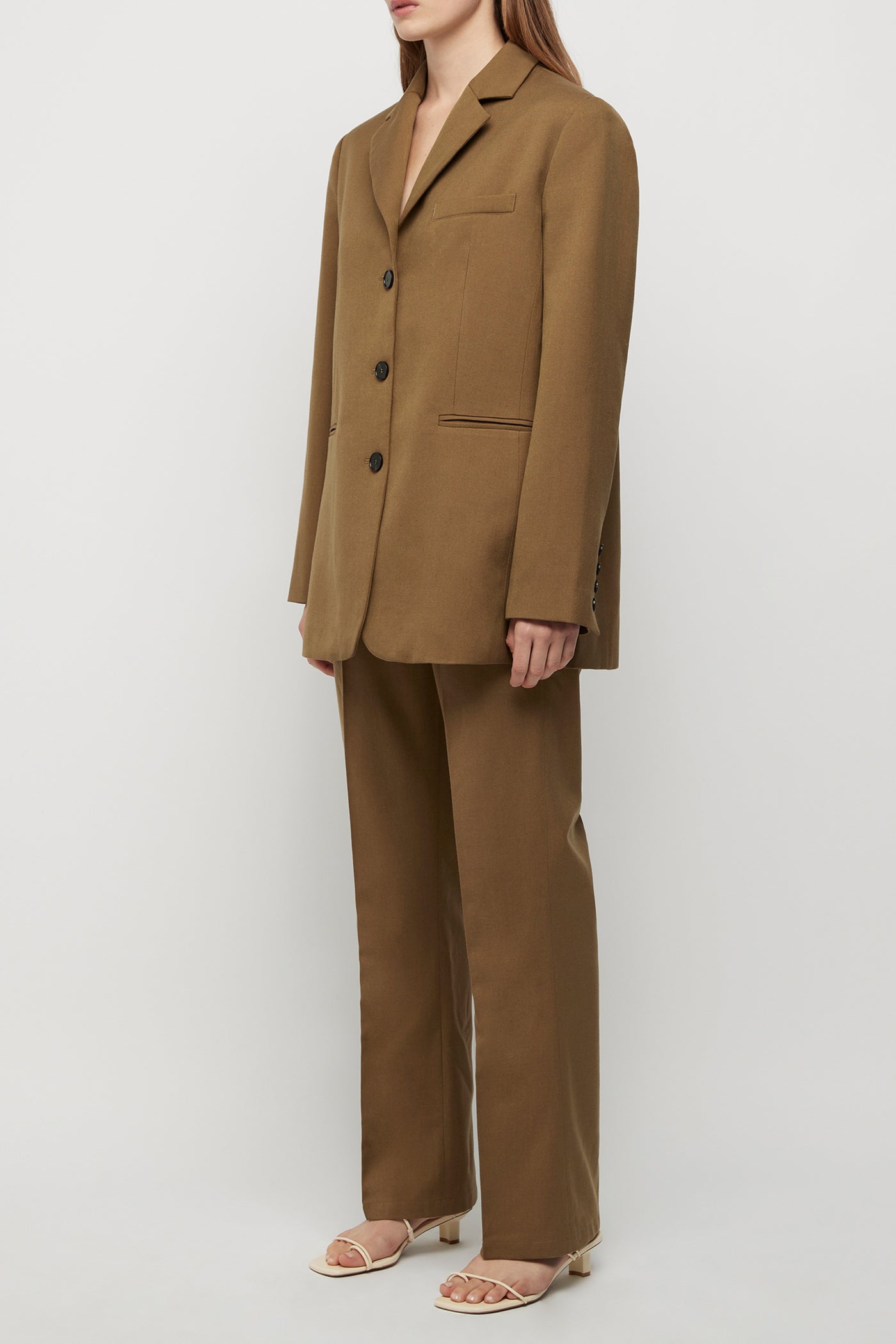 The Twill Single Breasted Blazer