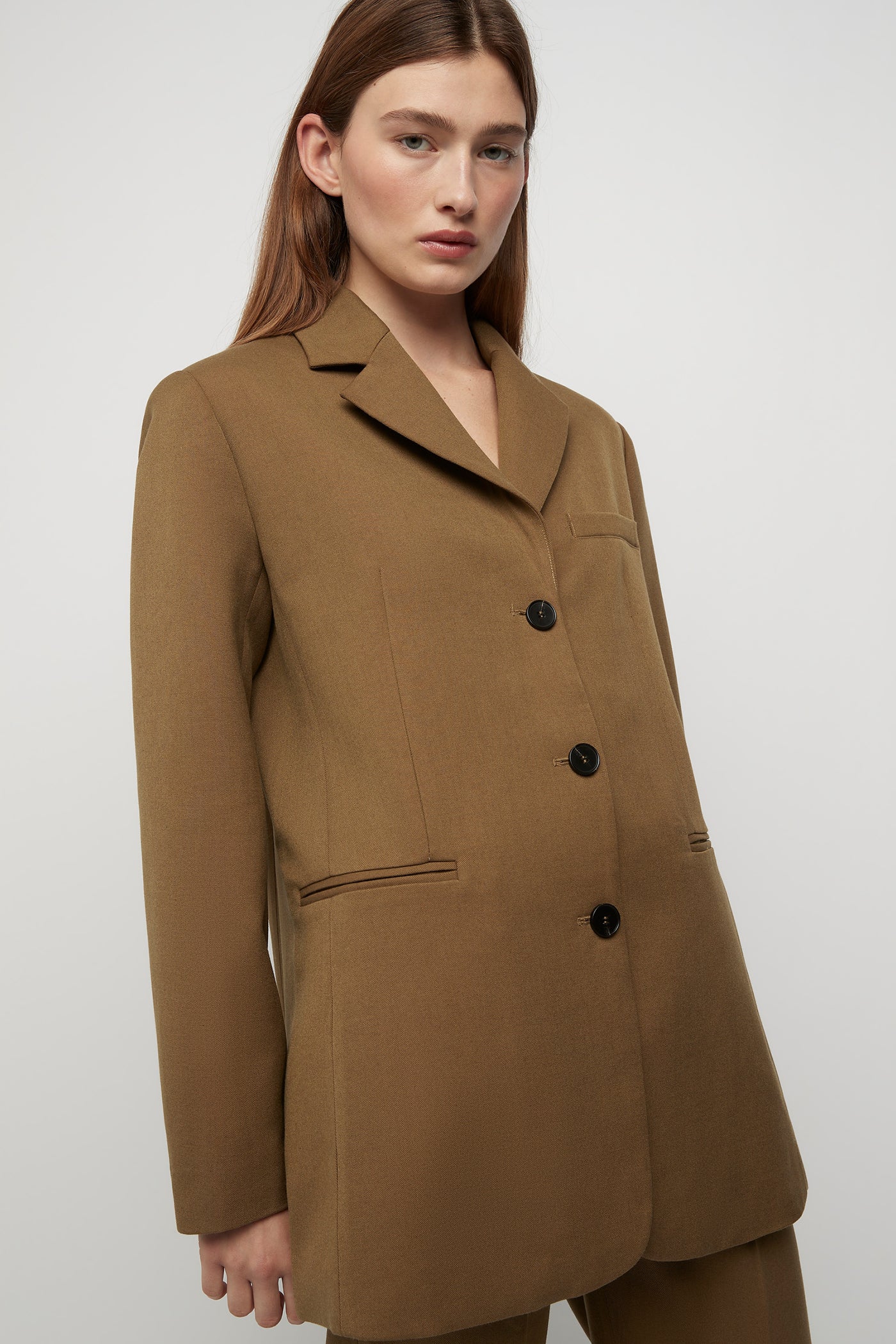 The Twill Single Breasted Blazer