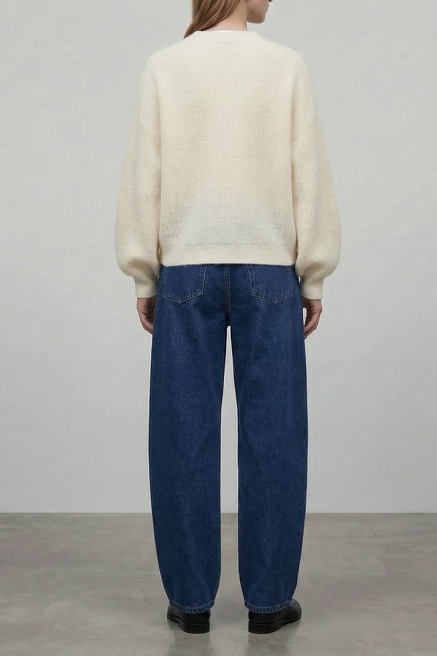 The Wool-Alpaca Balloon Sleeve Knit