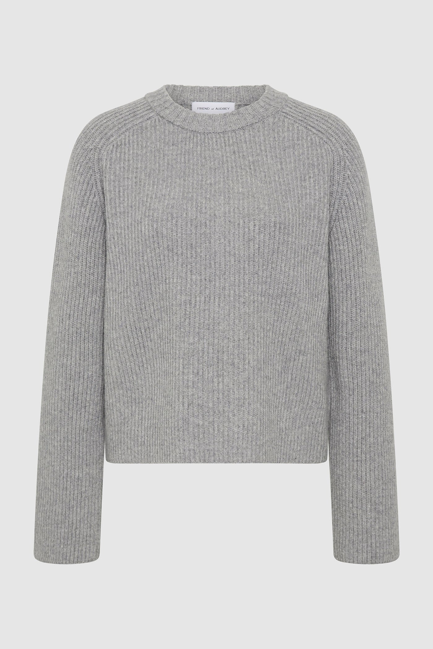 The Wool-Cashmere Crew Neck Knit