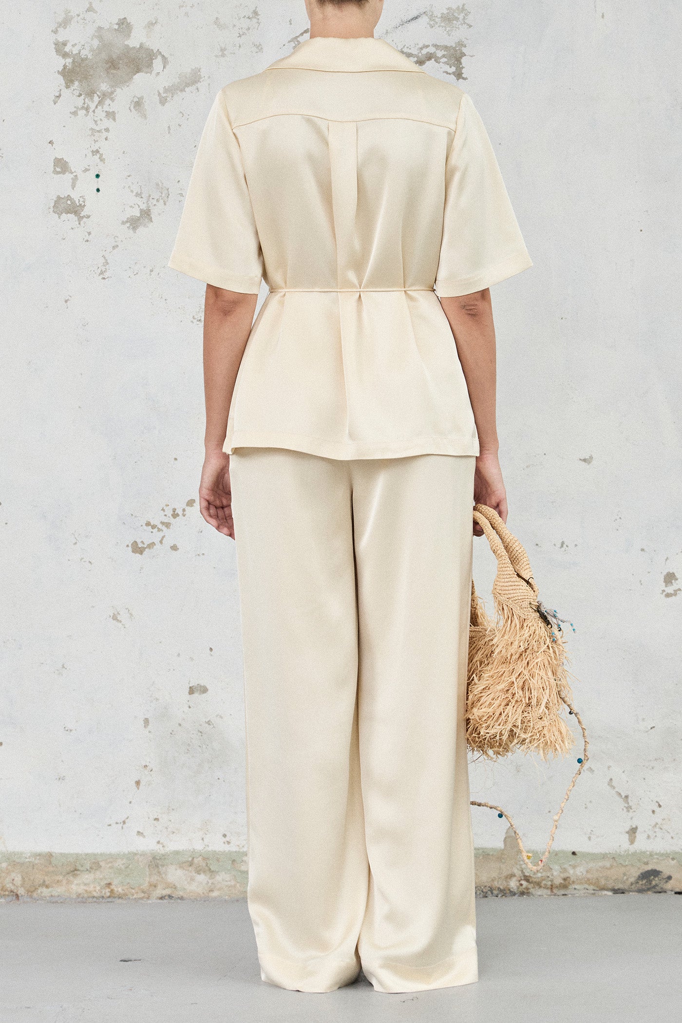 The Satin Relaxed Pants