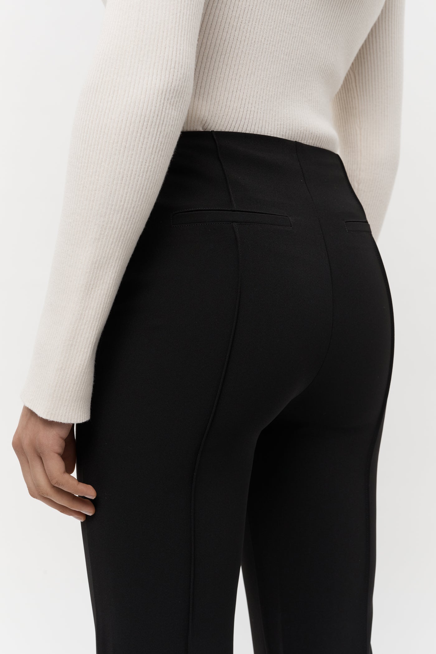 The Fit and Flare Slim Trouser