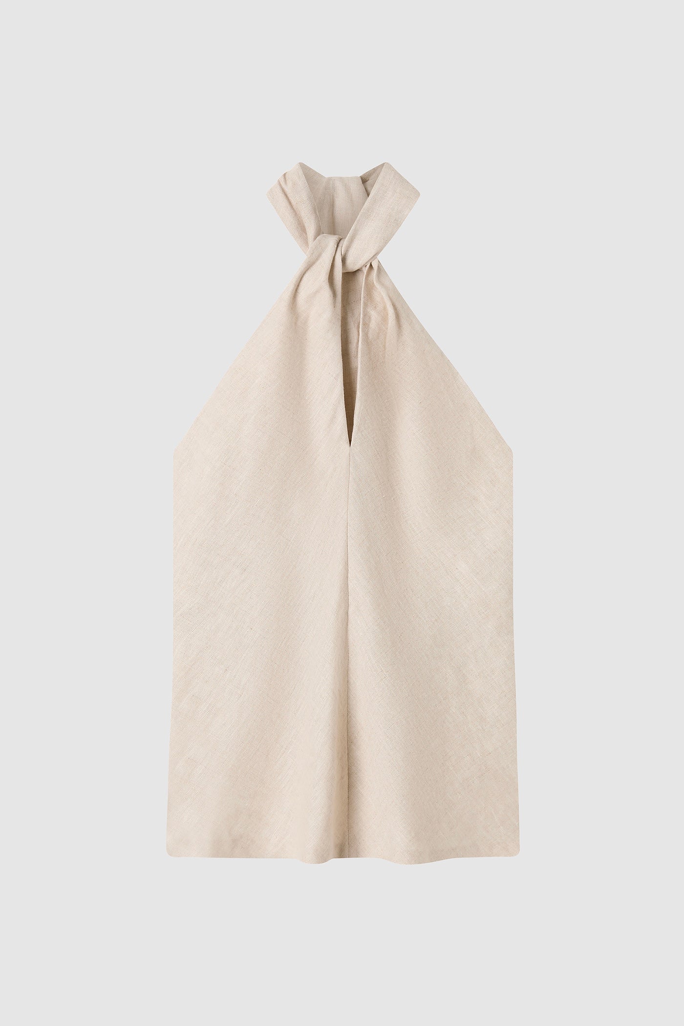 The Cross-over Linen Top