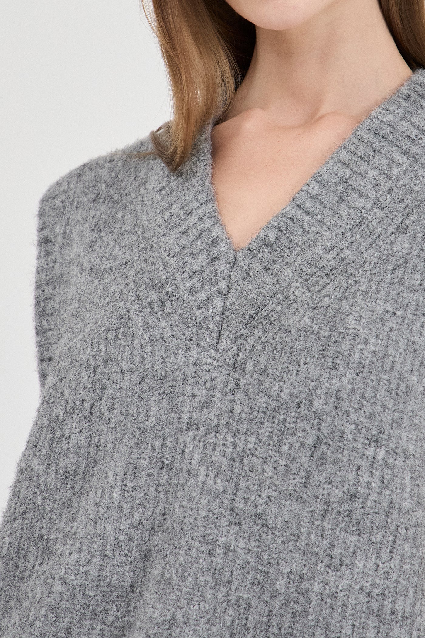 The Fluffy Knit Vest