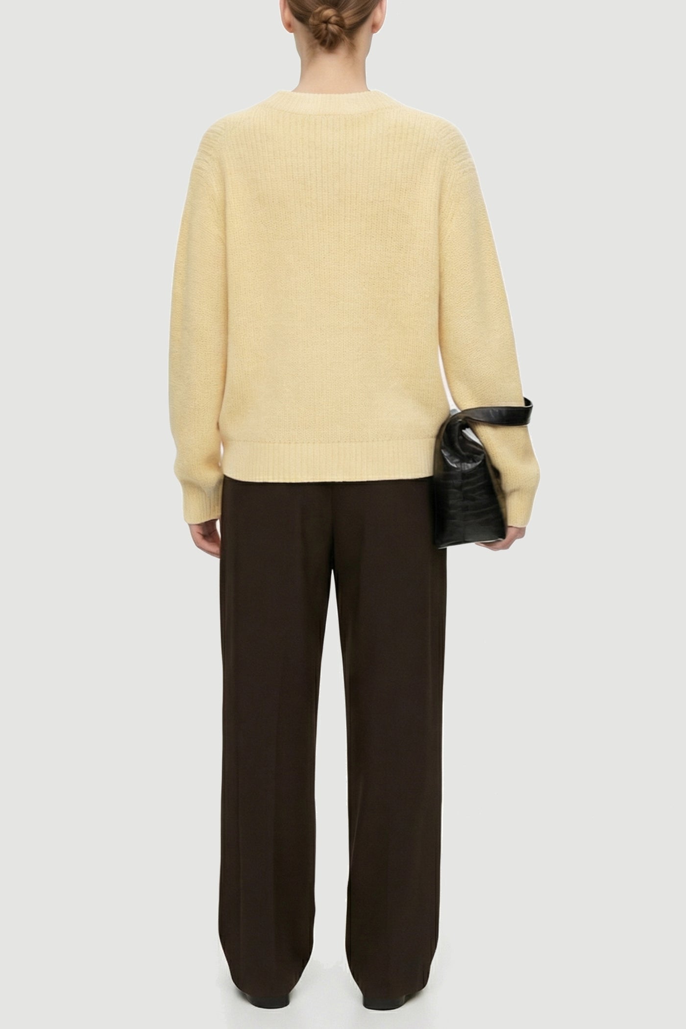 The Cotton Cashmere V-neck Knit