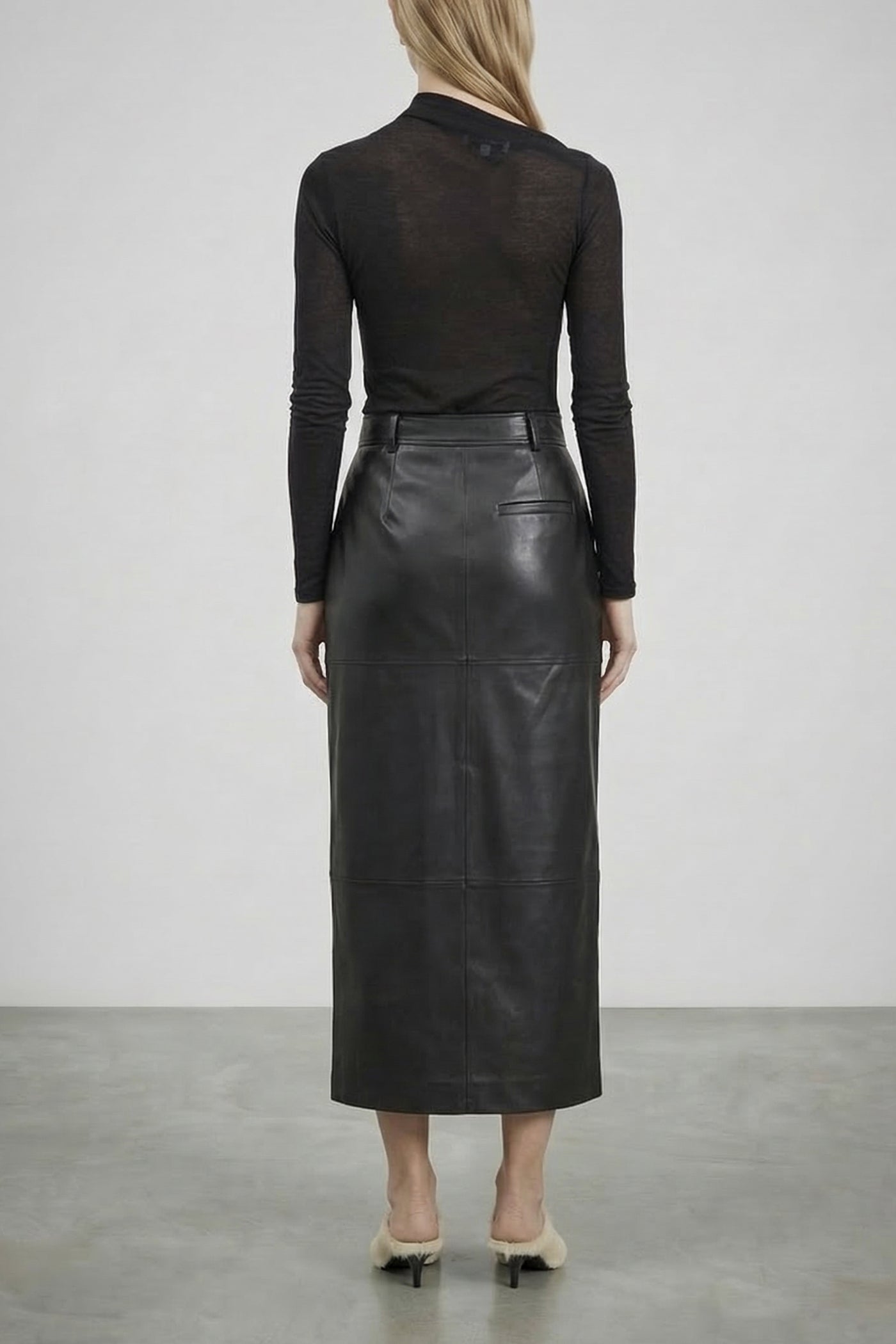 The Jersey Stitch Semi-Sheer Top