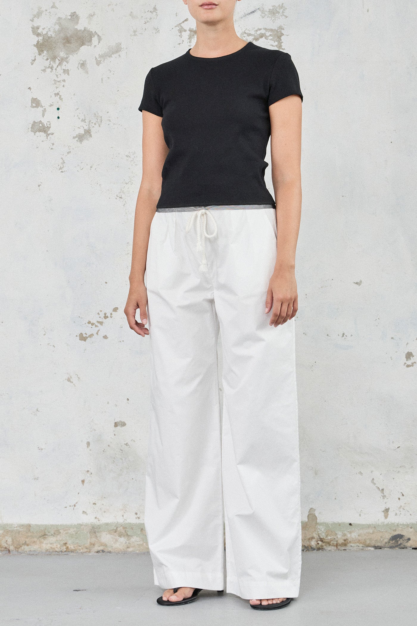 The Cotton Mesh Baby Tee