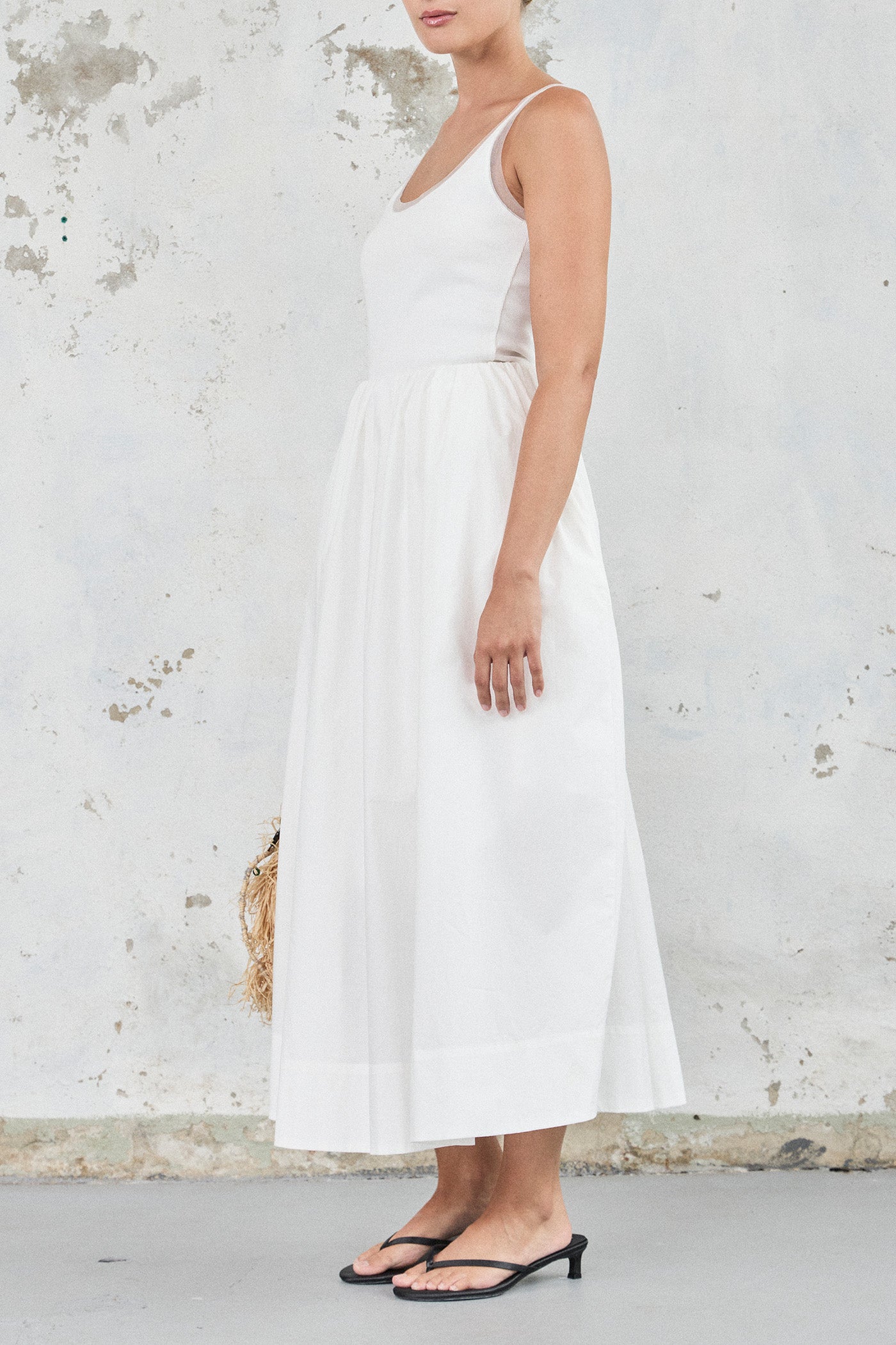 The Cotton Mesh Tank