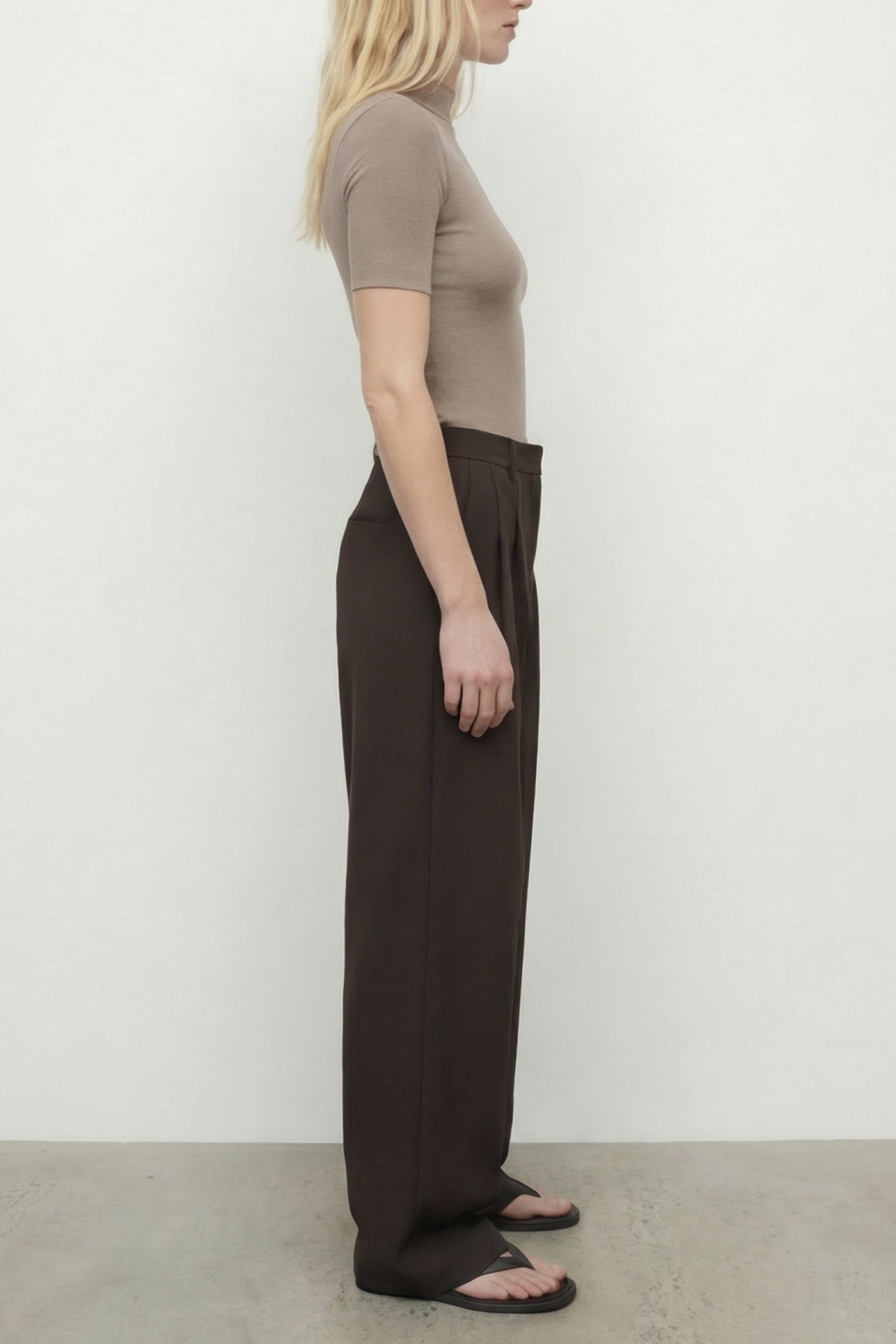 The Tencel Wool Short Sleeve Top