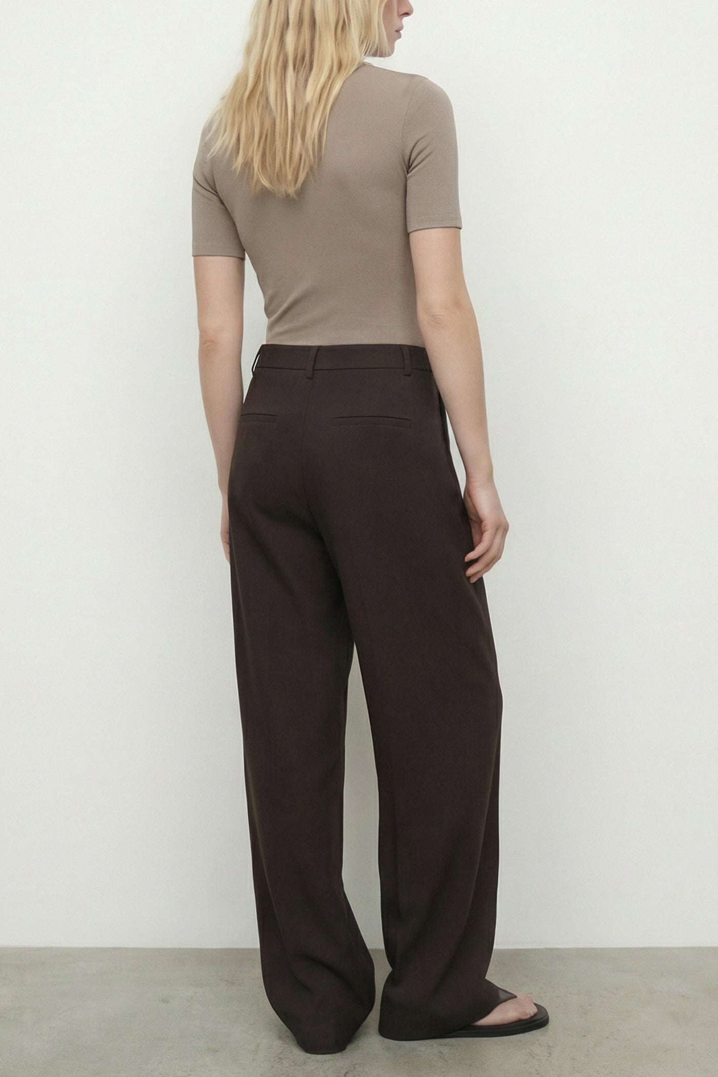 The Tencel Wool Short Sleeve Top