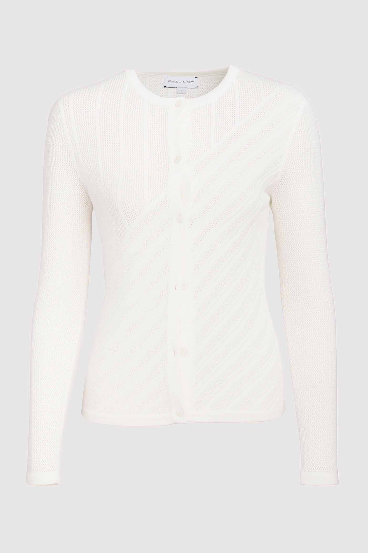 The Fine Crochet Knit Cardigan