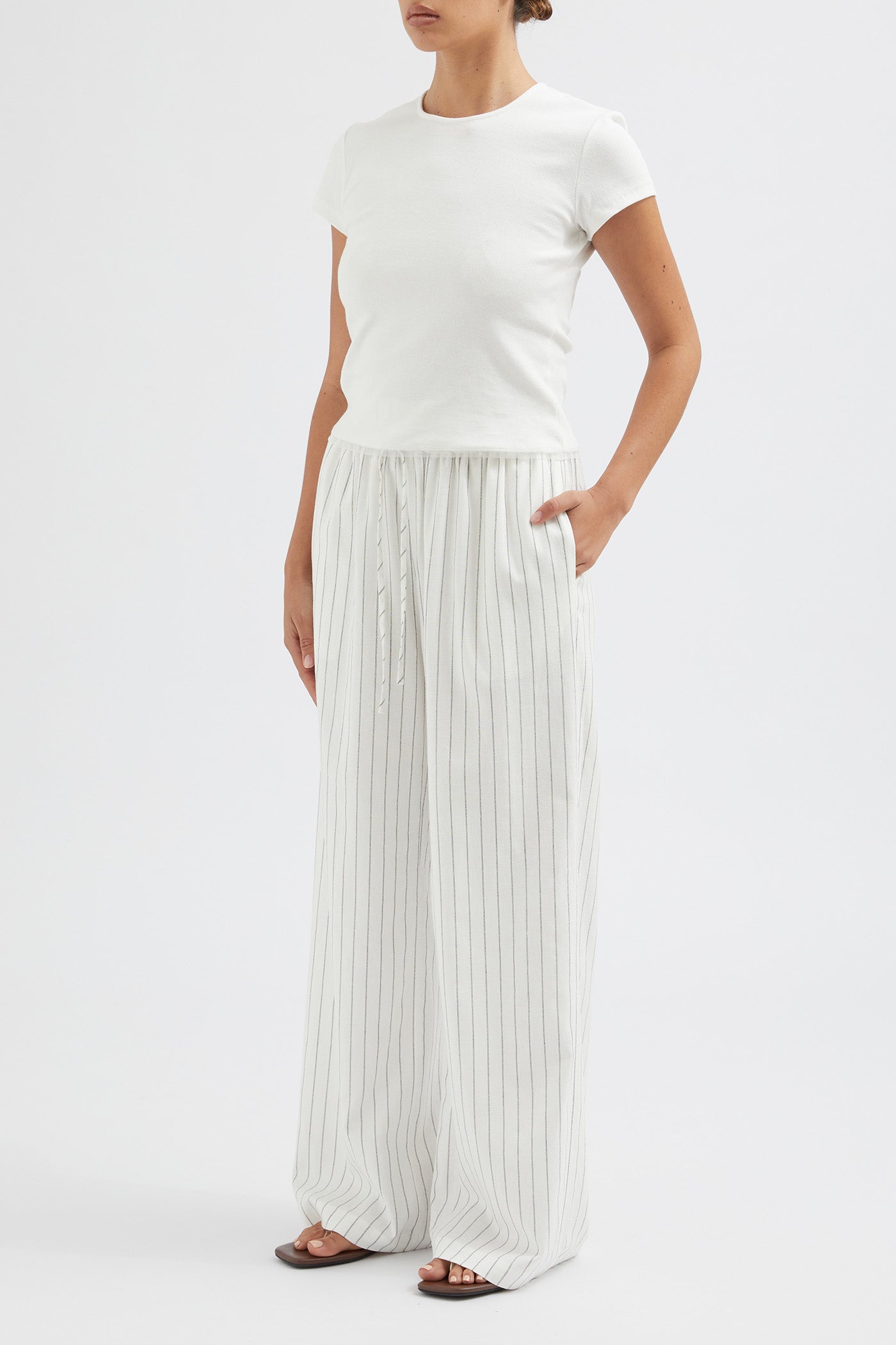 The Cotton Mesh Baby Tee