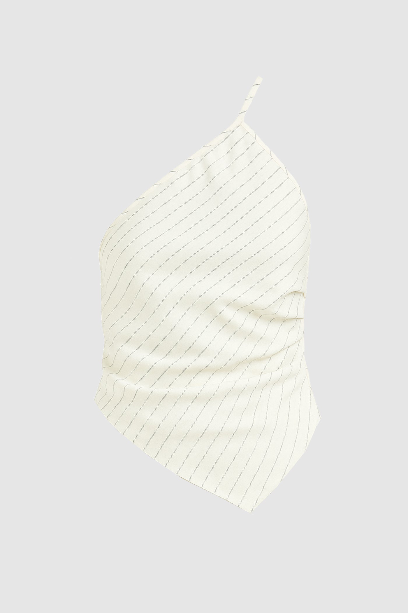 The Stripe One Shoulder Top